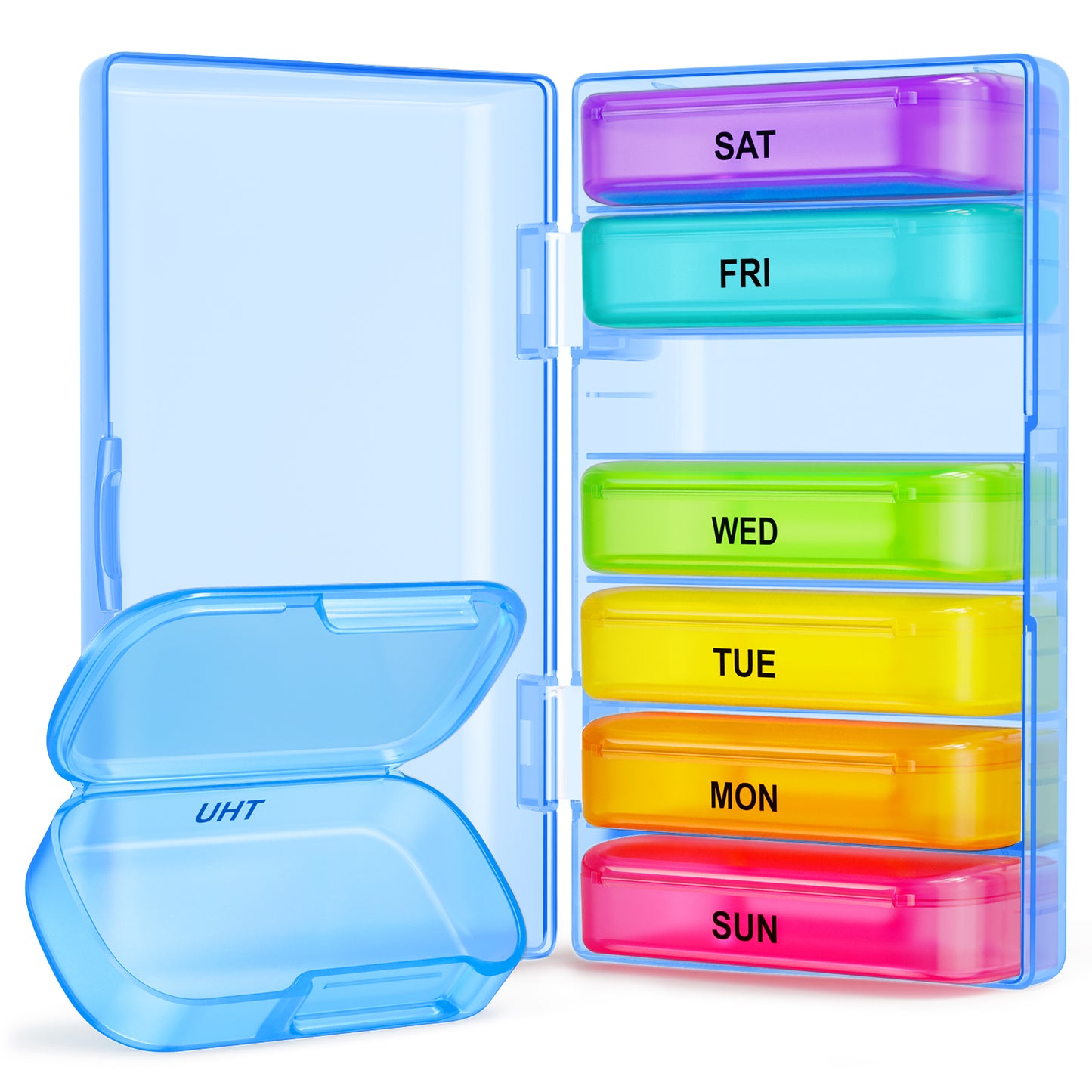 Color-Coded Weekly Pill Box