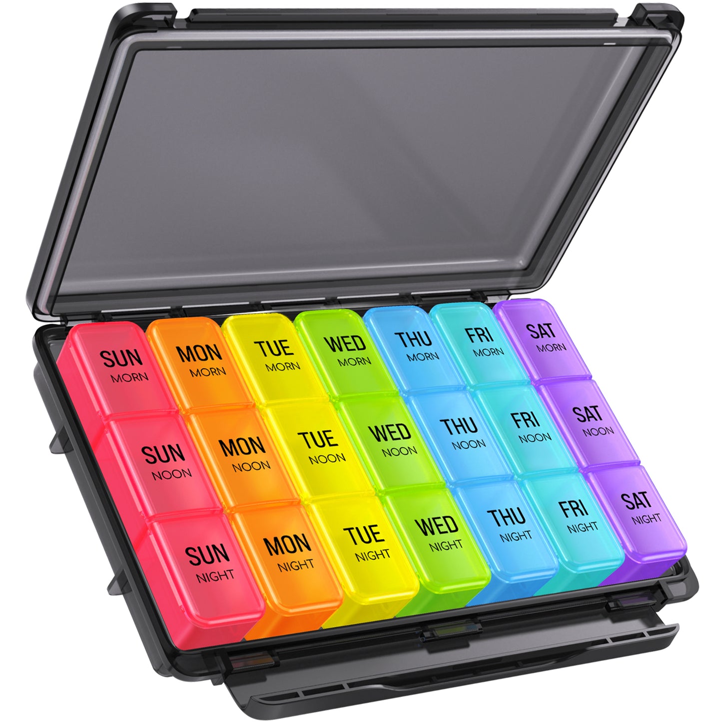 Moisture-Proof Weekly Pill Box 3 Times A Day