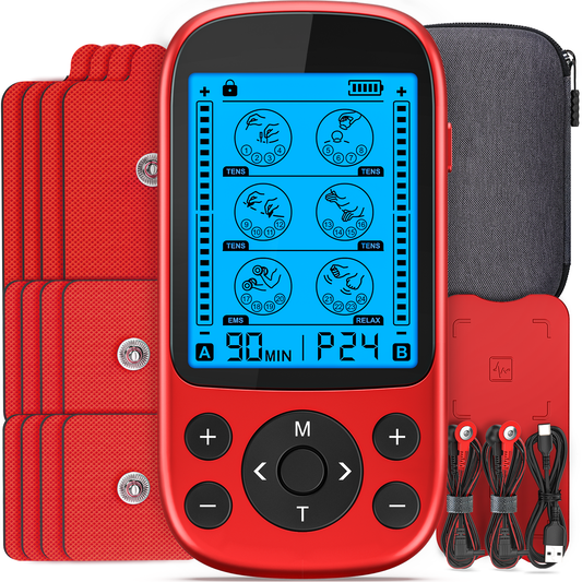 3-in-1 TENS Unit (Snap Electrodes)