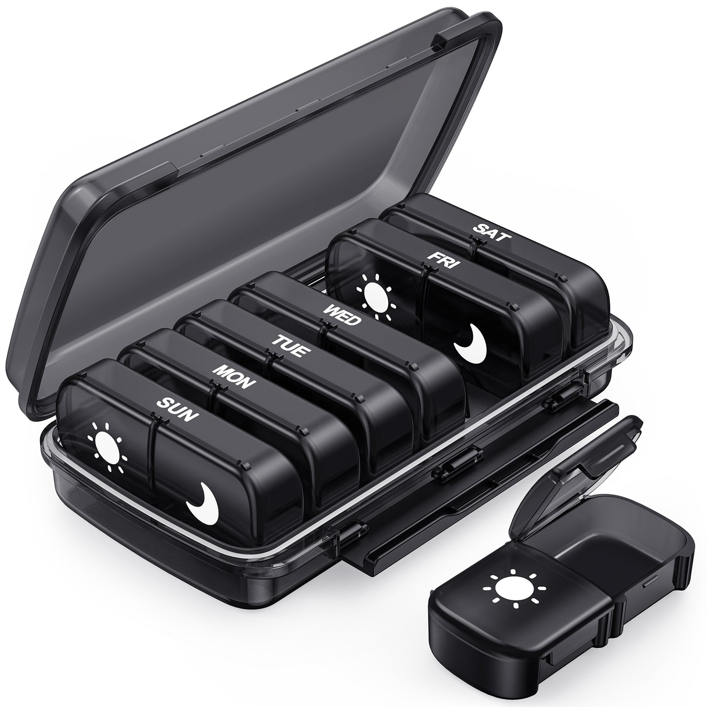 Moisture-Proof Weekly Pill Organizer