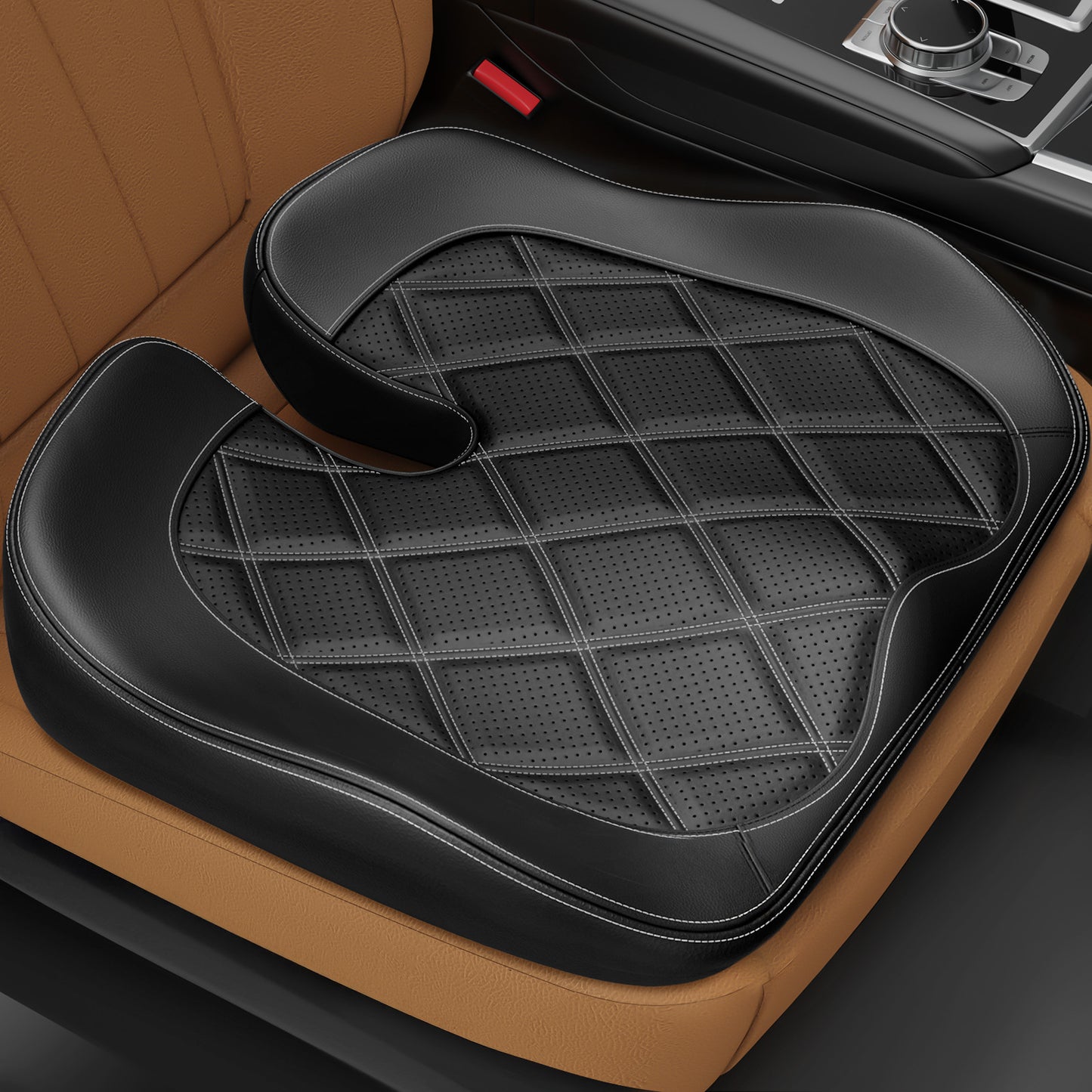 Leather Car Seat Cushion