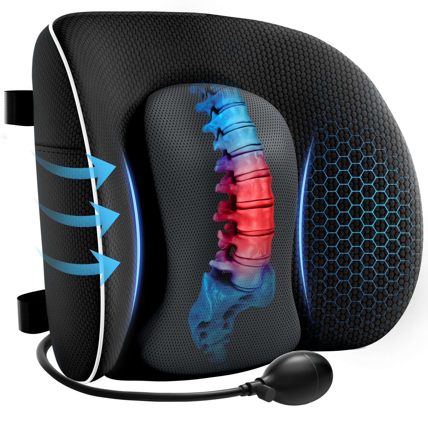 Adjustable Airbag Lumbar Pillow