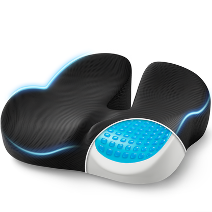 Ergonomic Seat Cushion with Zoned Gel