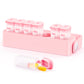 Stylish Weekly Pill Box with Base