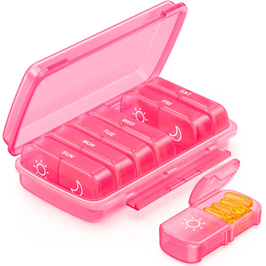 Moisture-Proof Weekly Pill Organizer