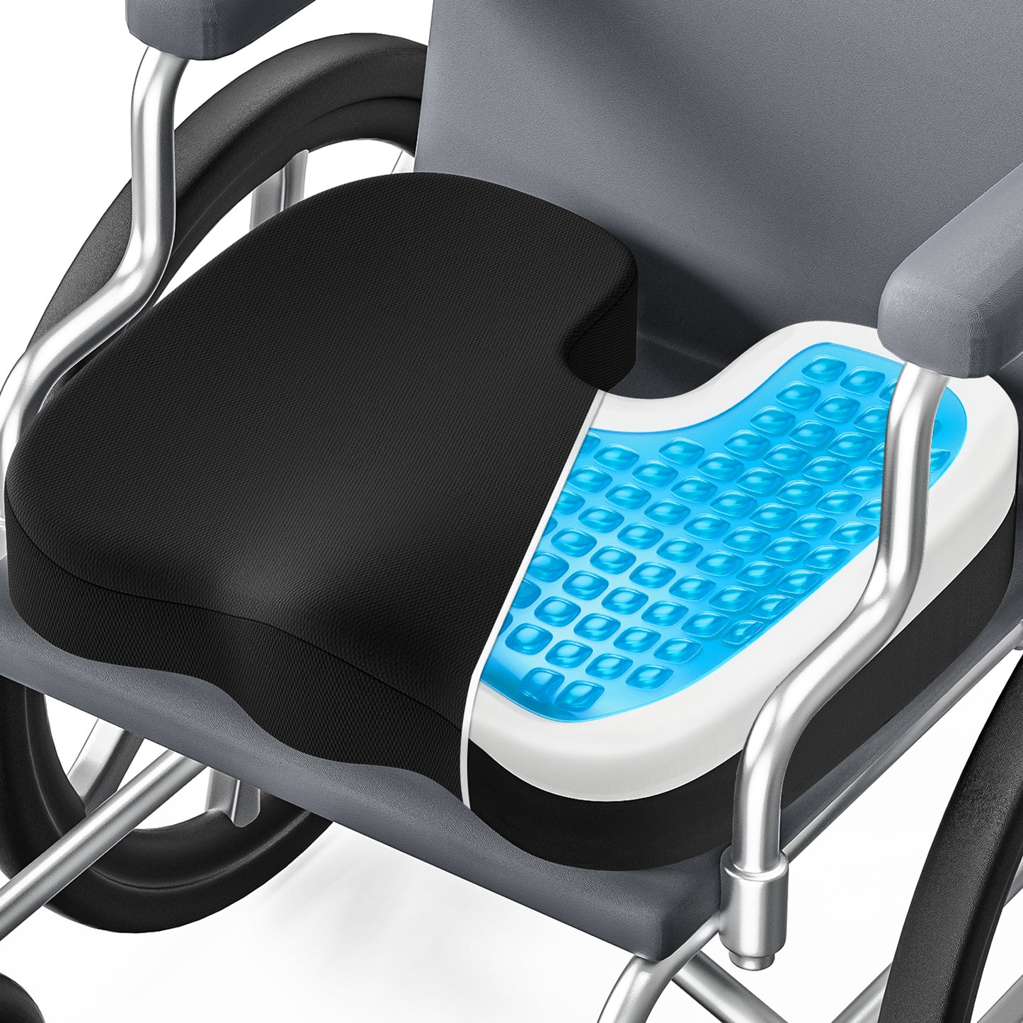 Triple-Layer Composite Seat Cushion