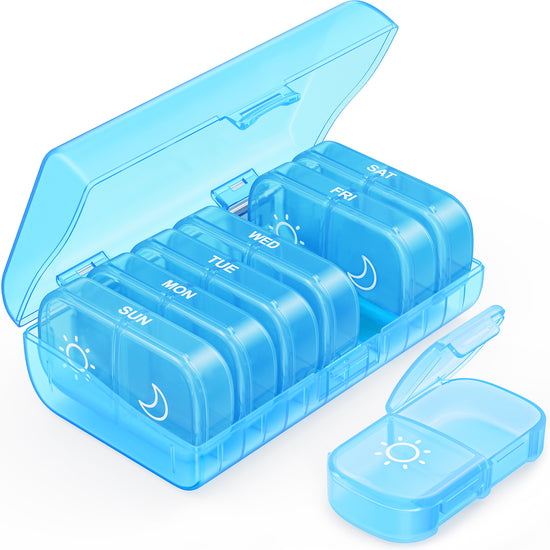 AM PM Pill Box