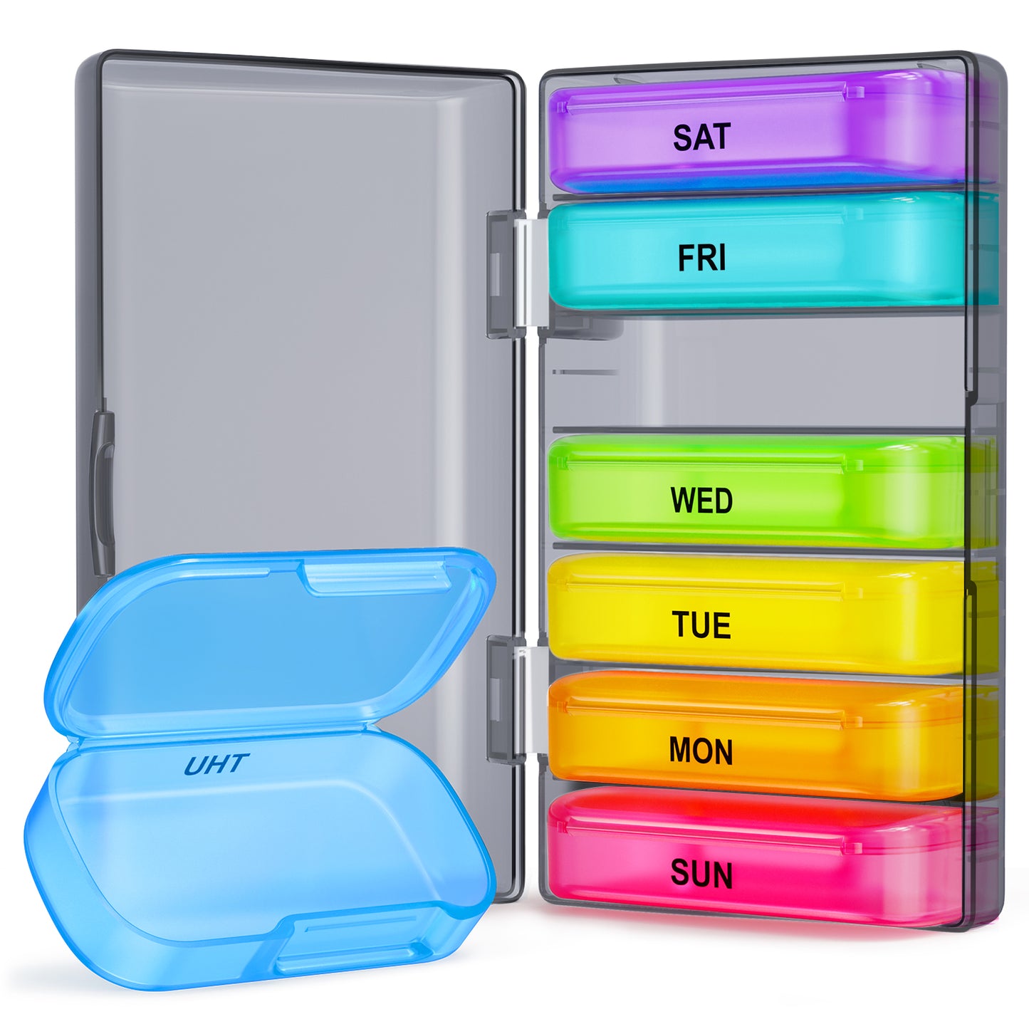 Color-Coded Weekly Pill Box