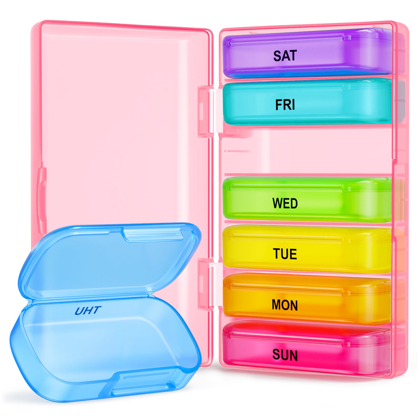 Color-Coded Weekly Pill Box