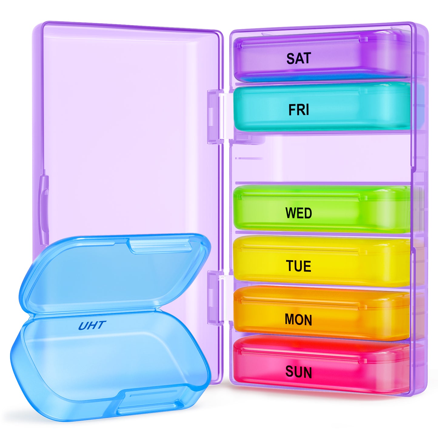 Color-Coded Weekly Pill Box