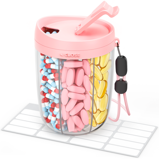 Stylish Large Pill Dispenser