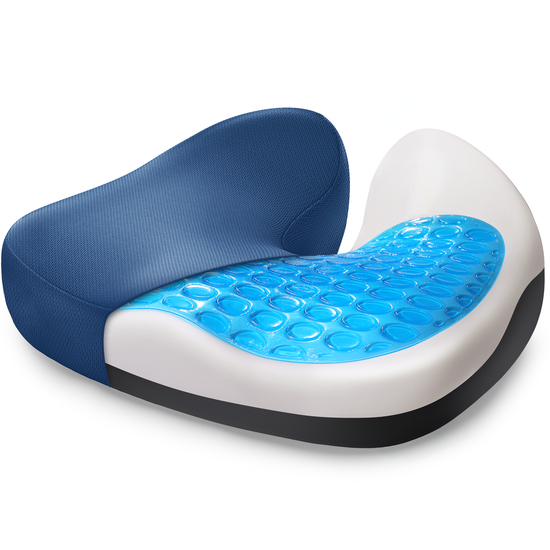 Triple-Layer Ergonomic Gel Seat Cushion