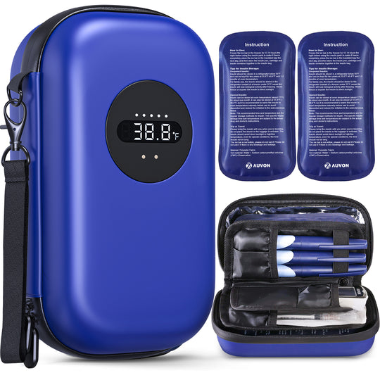 Insulin Cooler Travel Case with Temp Display