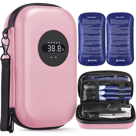 Insulin Cooler Travel Case with Temp Display