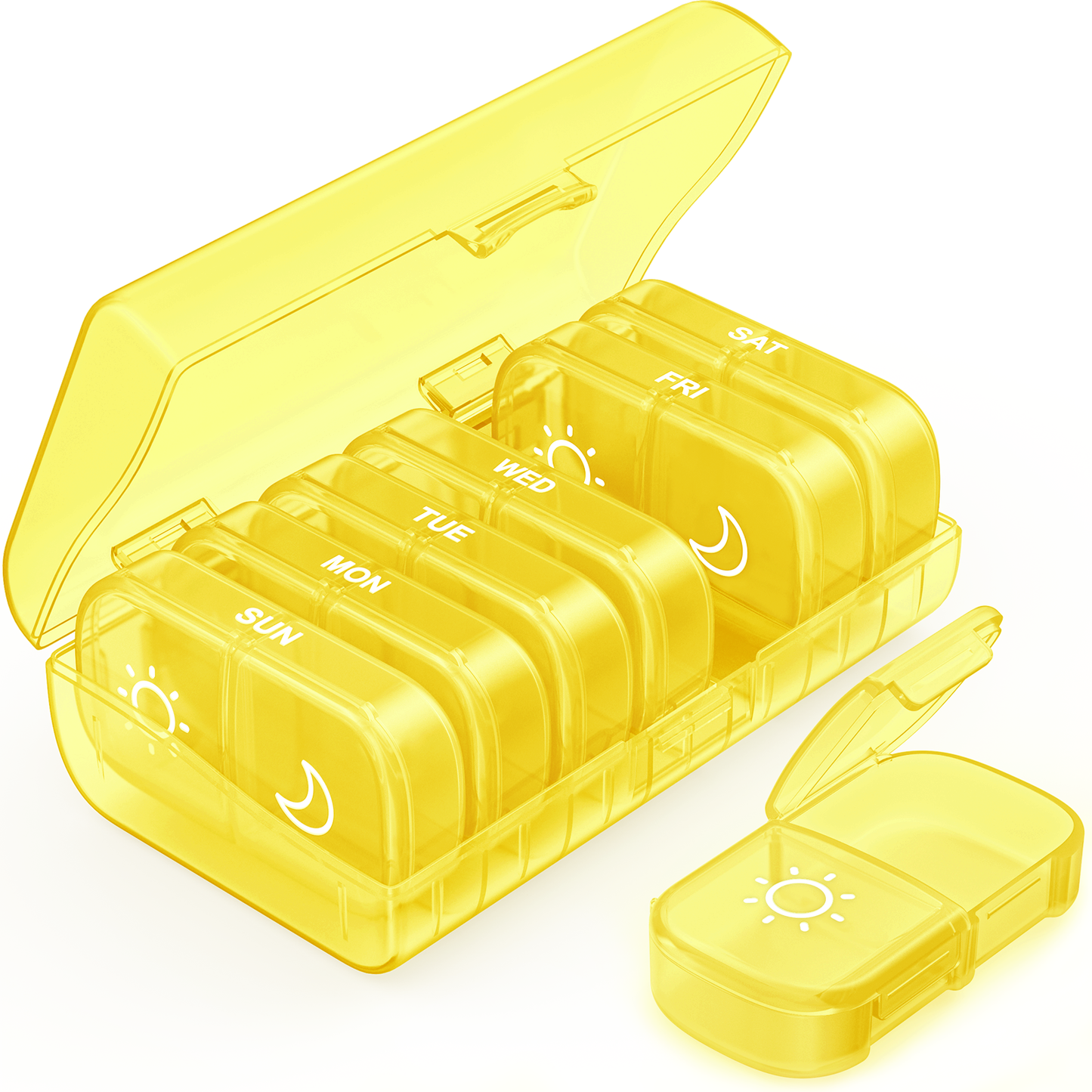 Stylish Larger Weekly Pill Box