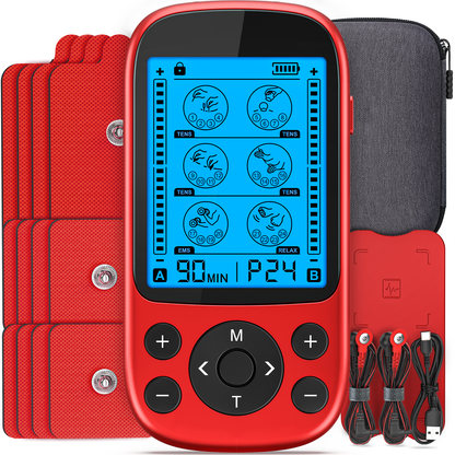 3-in-1 TENS Unit (Snap Electrodes)