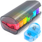 Color-Coded Weekly Pill Box 2 Times a Day