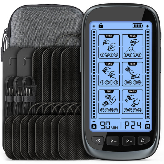 3-in-1 TENS Unit with Large Screen