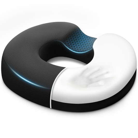 Dual-Layer Donut Pillow