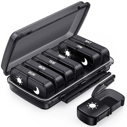 Moisture-Proof Weekly Pill Organizer