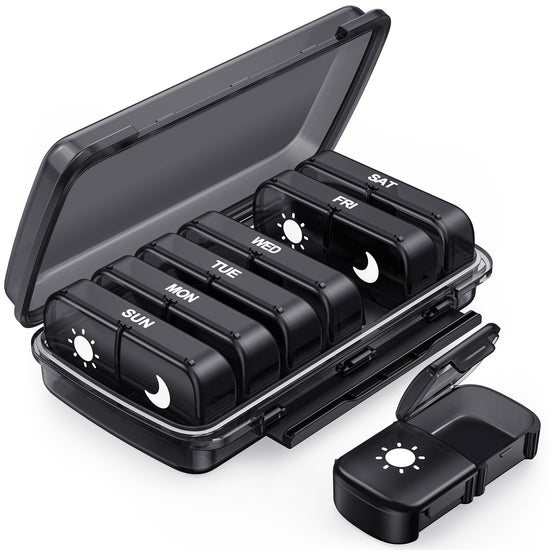 Moisture-Proof Weekly Pill Organizer