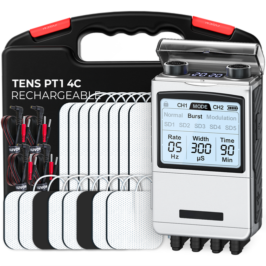 Rechargeable Digital 4-Channel TENS Unit