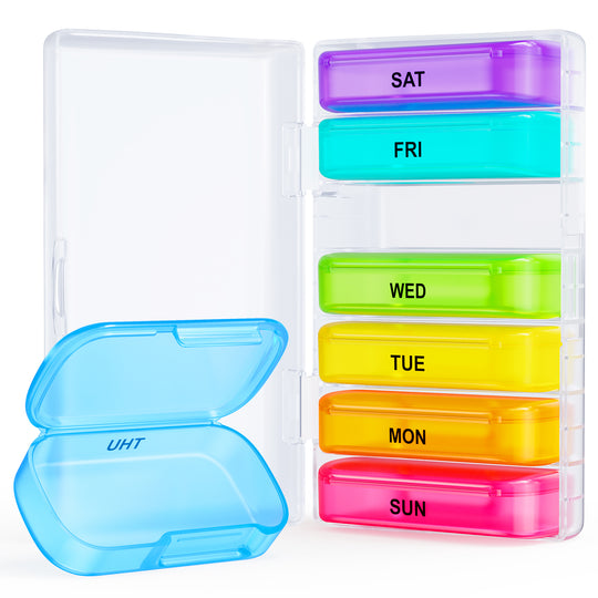 Color-Coded Weekly Pill Box